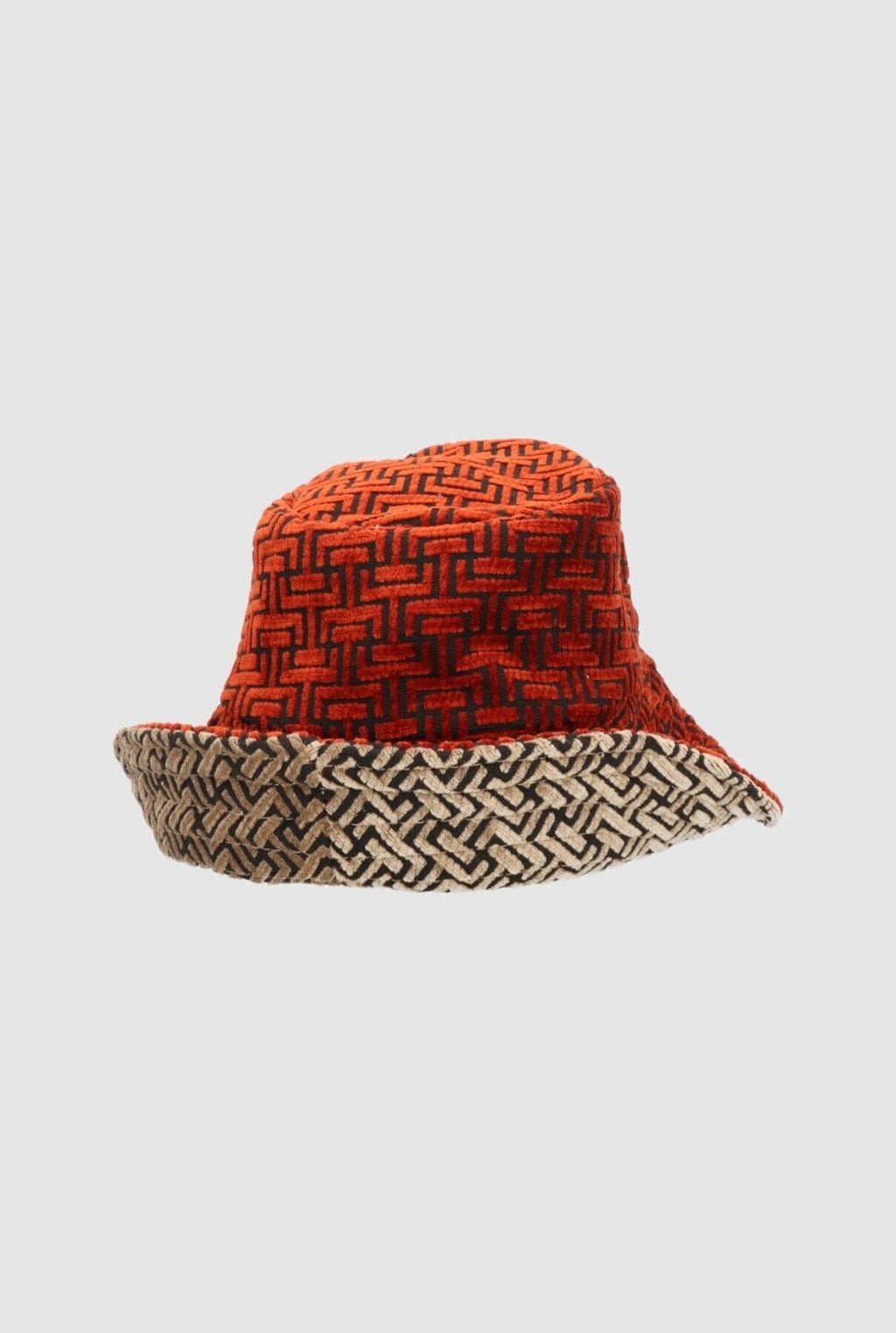 Tetrix Hat Red‑Taupe
