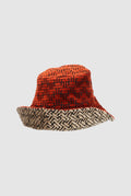 Tetrix Hat Red‑Taupe