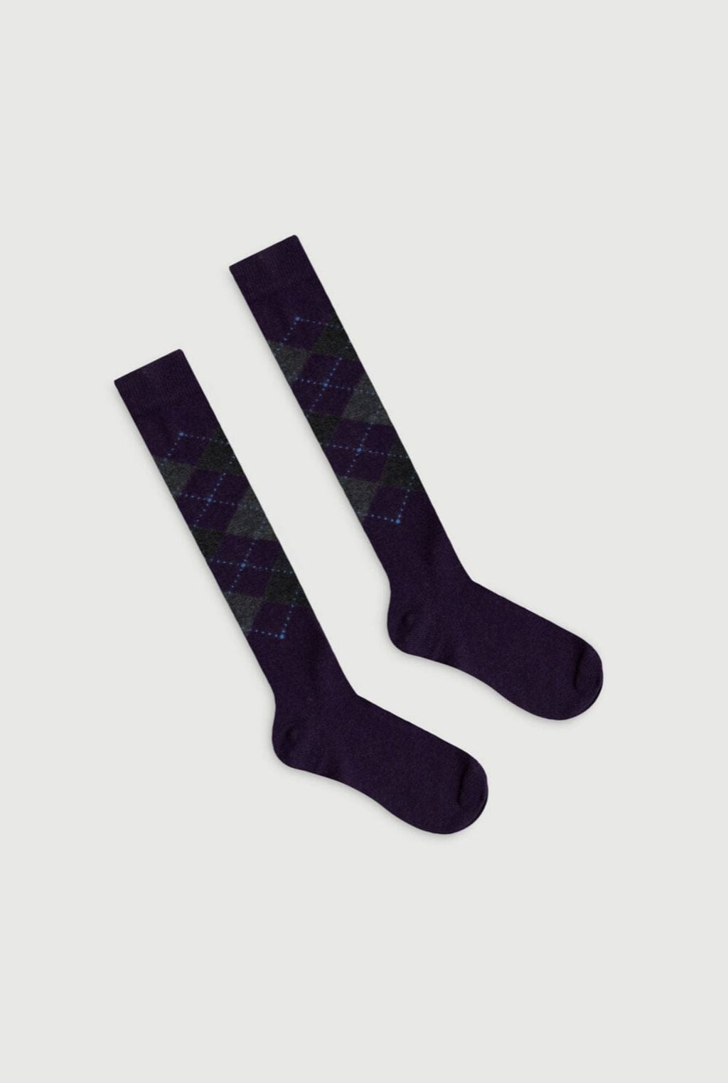 The Argyle Socks Purple