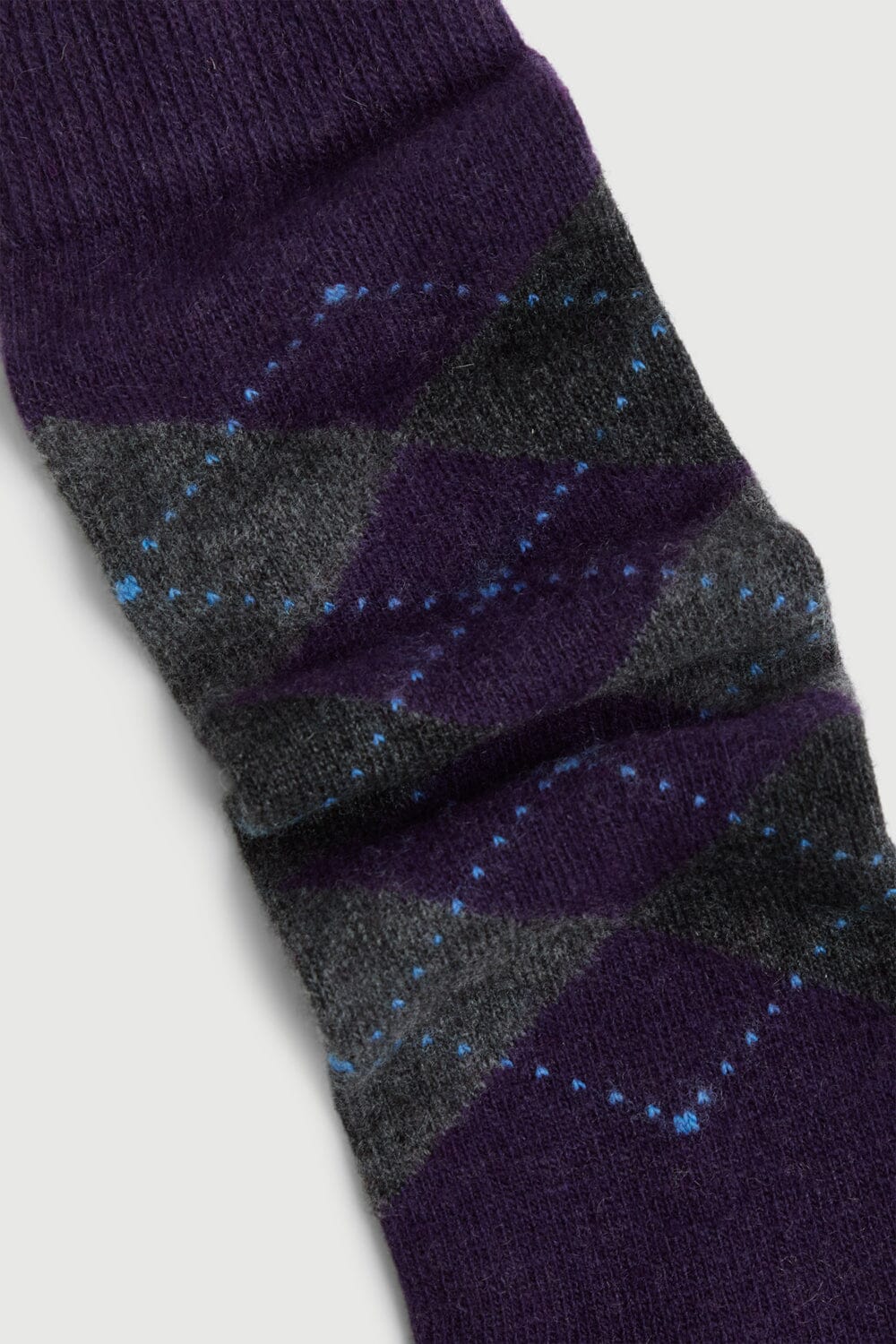The Argyle Socks Purple