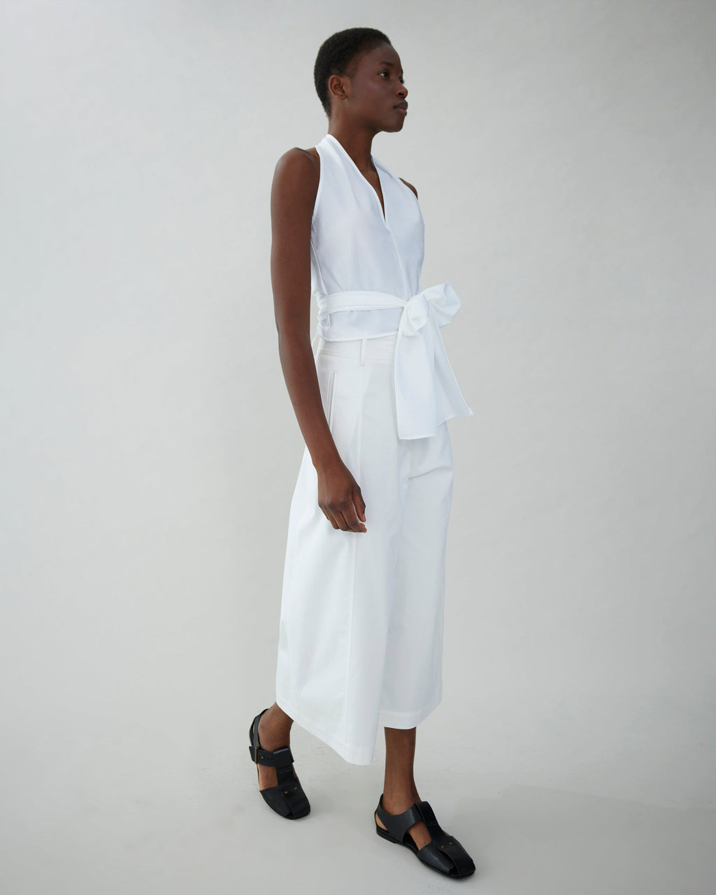 Top with front tie
