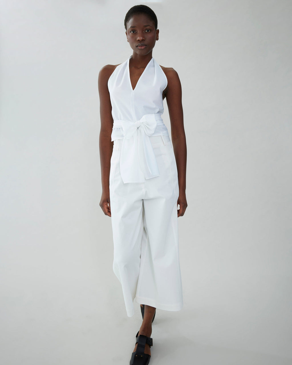 Top with front tie