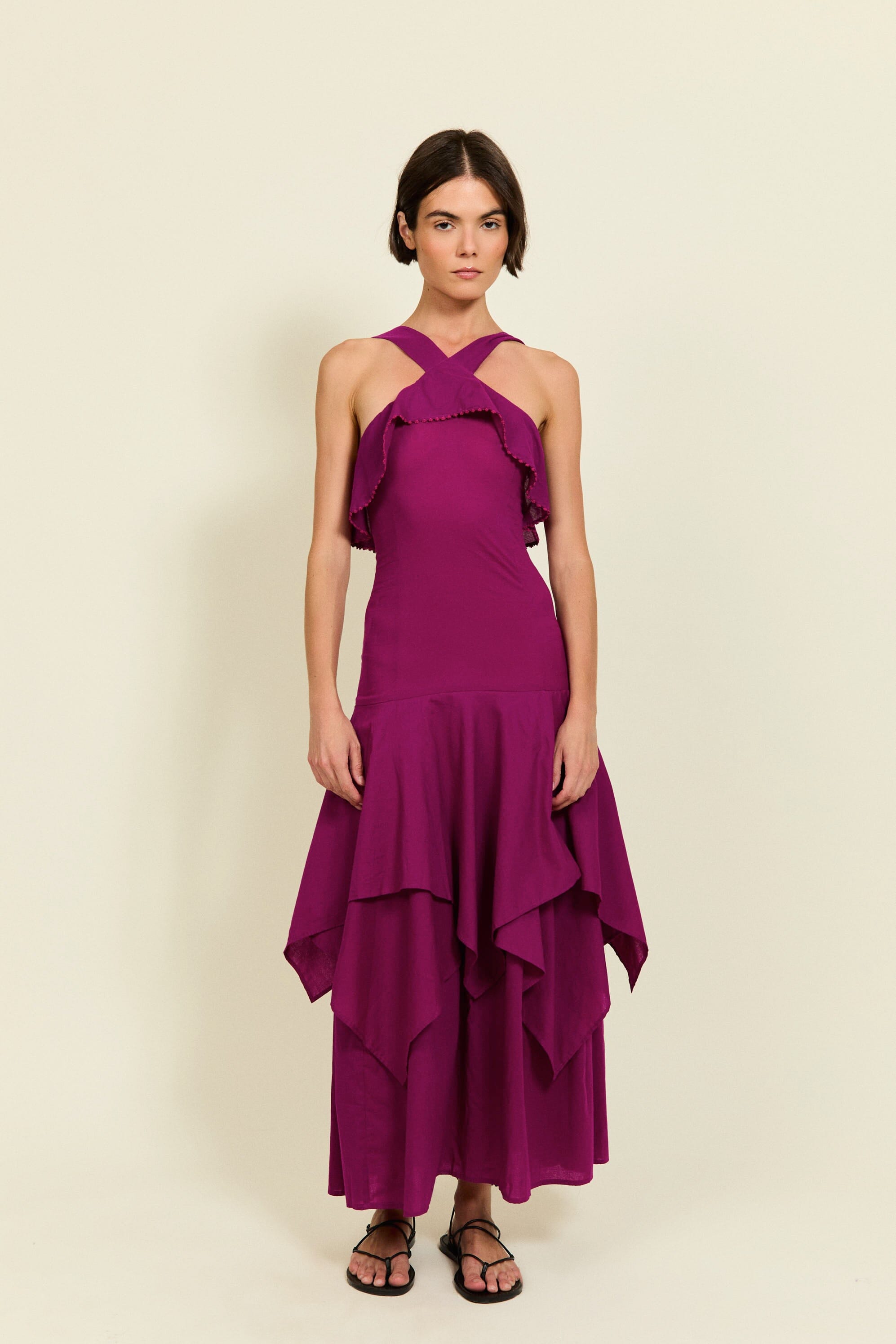 VESTIDO ALINA BUGANVILLA