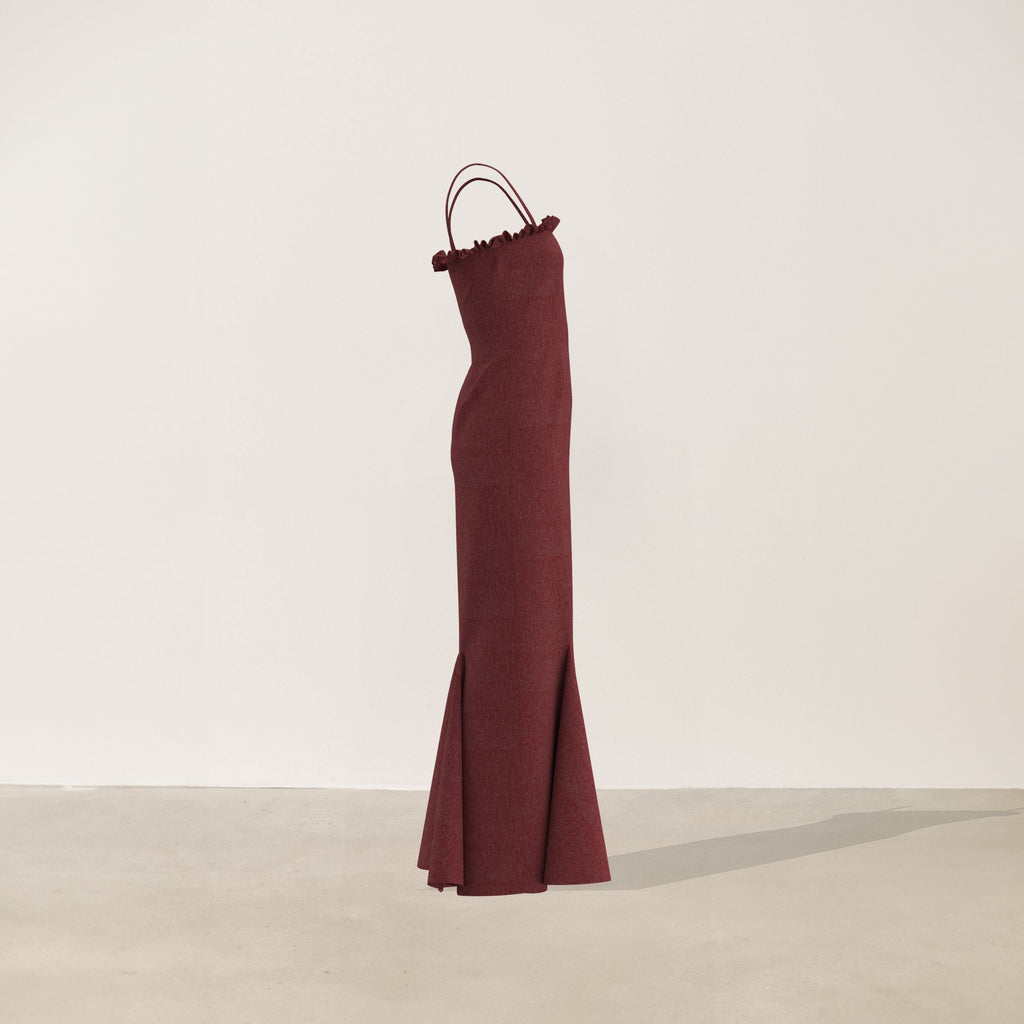 Vestido de godets
