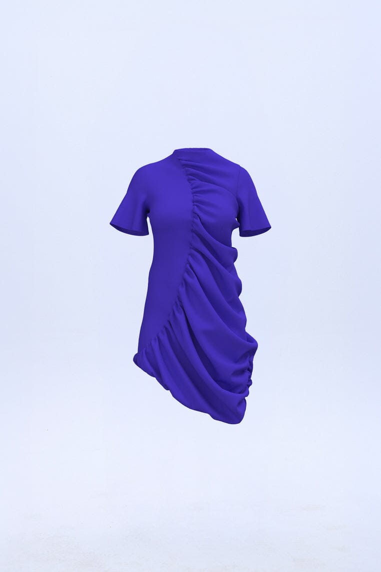 Vestido Eco azul E·R·A·X