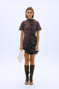 Vestido Eco marrón