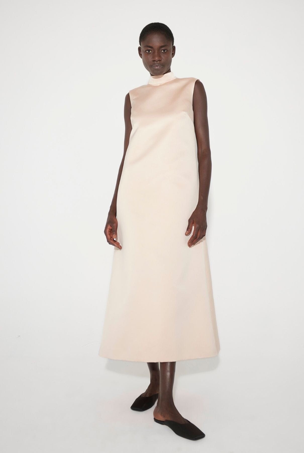 Vestido evase con lazada