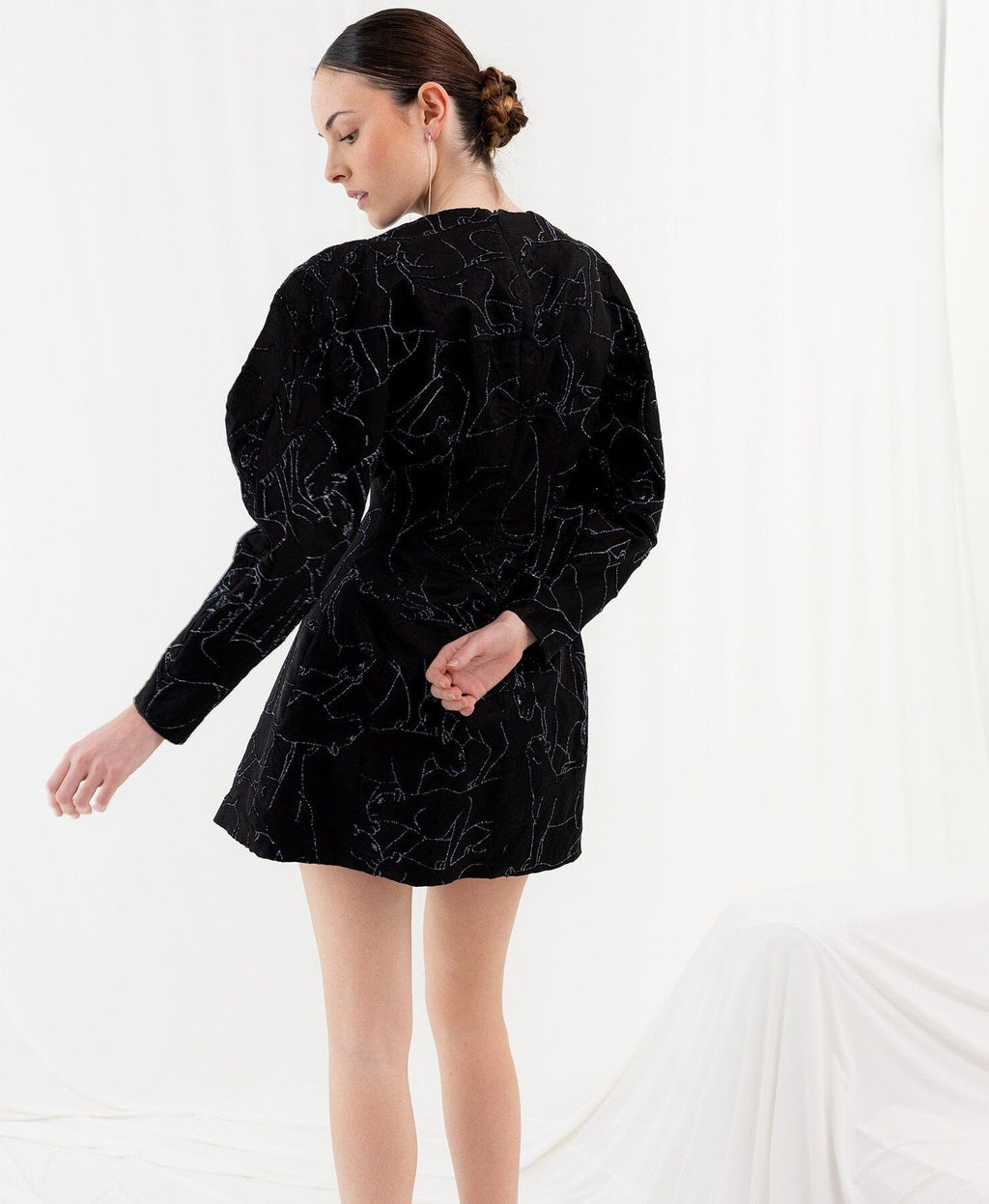Vestido Fusión Carmesí
