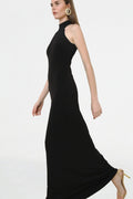 Vestido Largo Negro Silfi