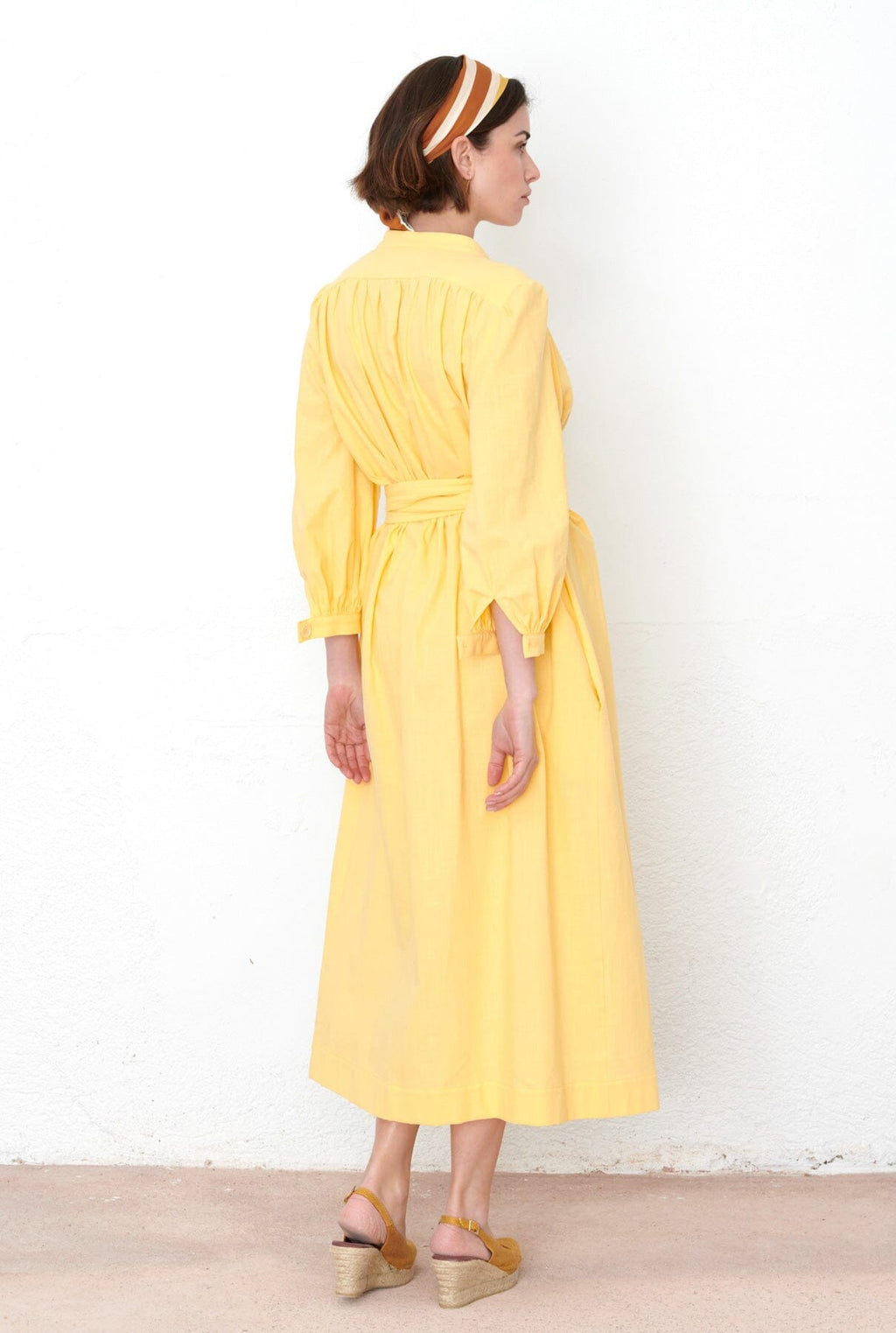 Vestido Margarita amarillo