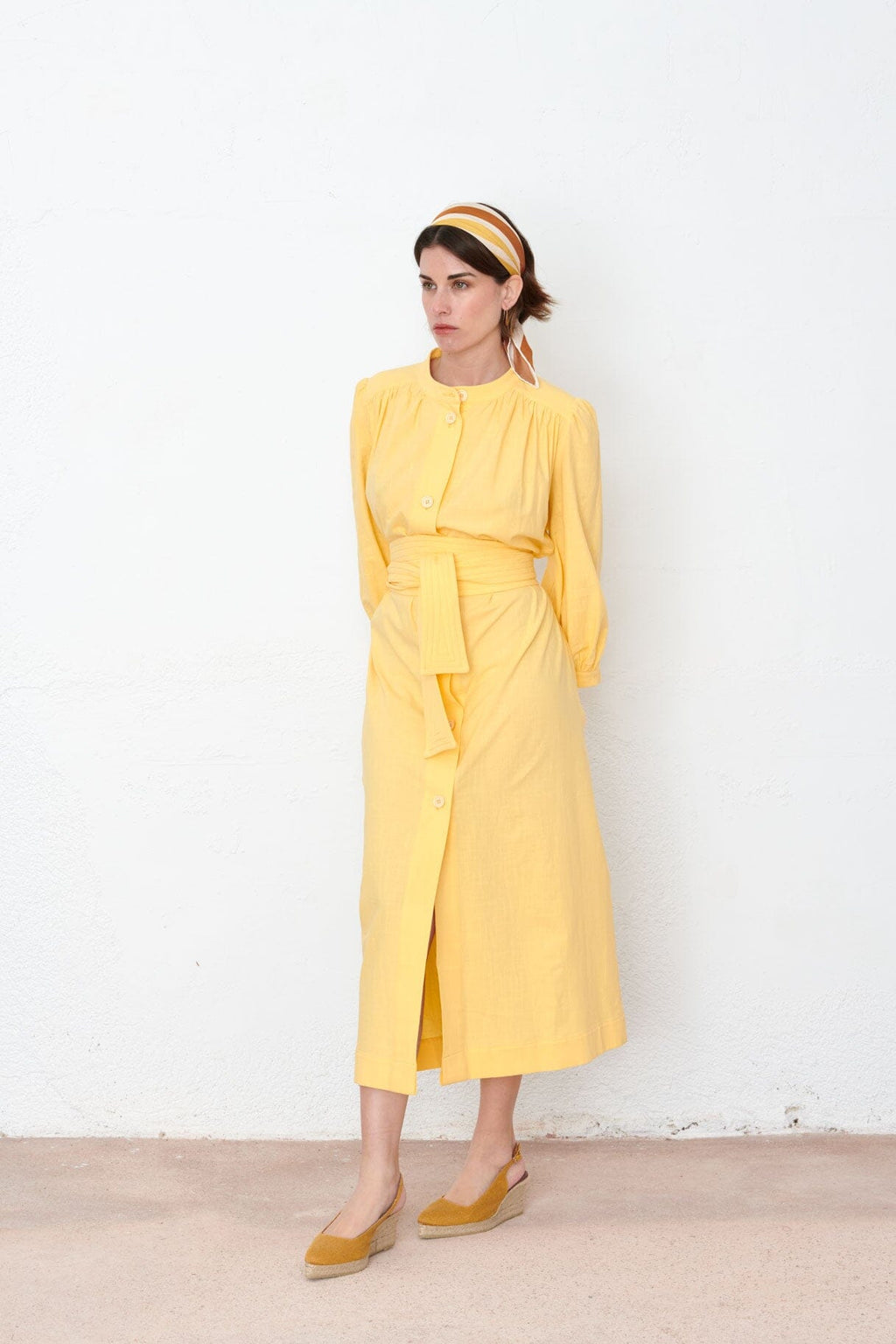 Vestido Margarita amarillo