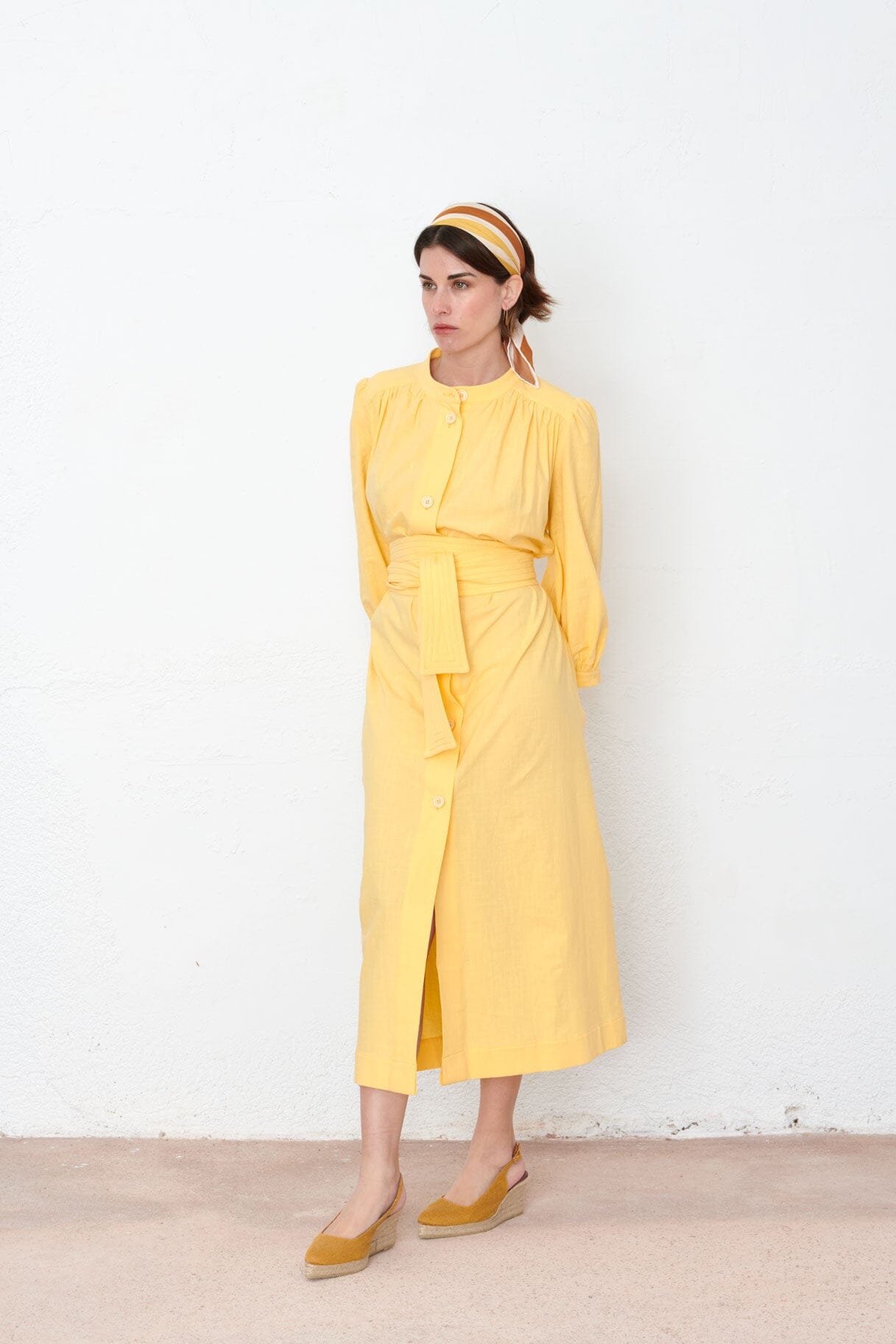 Vestido Margarita amarillo