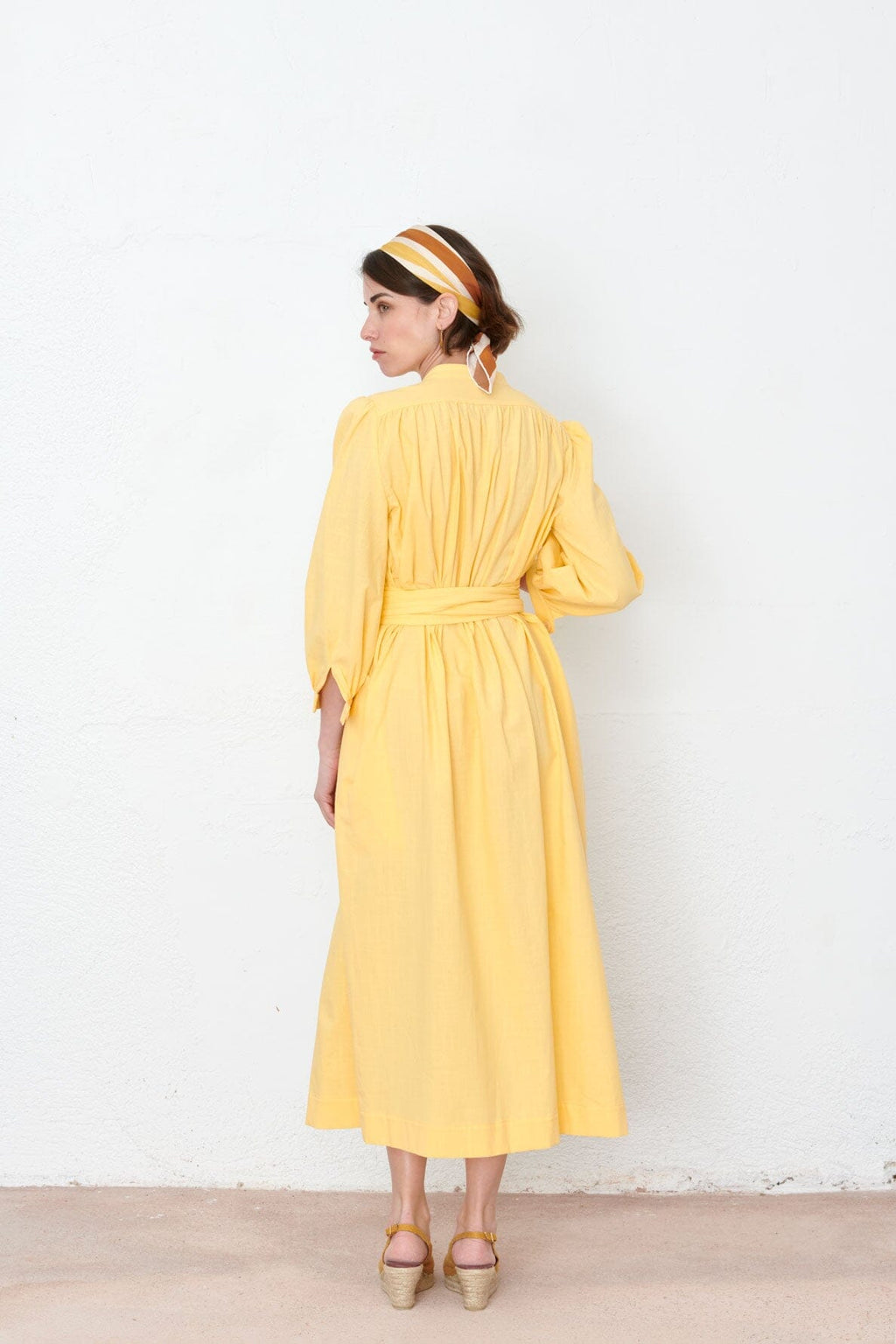 Vestido Margarita amarillo