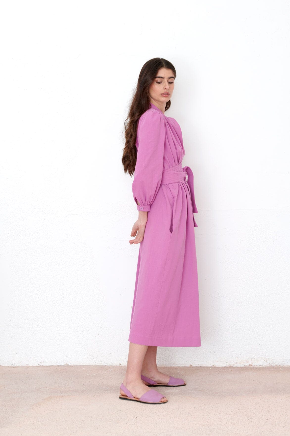 Vestido Margarita buganvilla