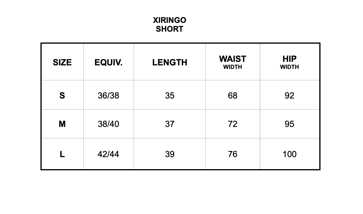 Xiringo short Blue