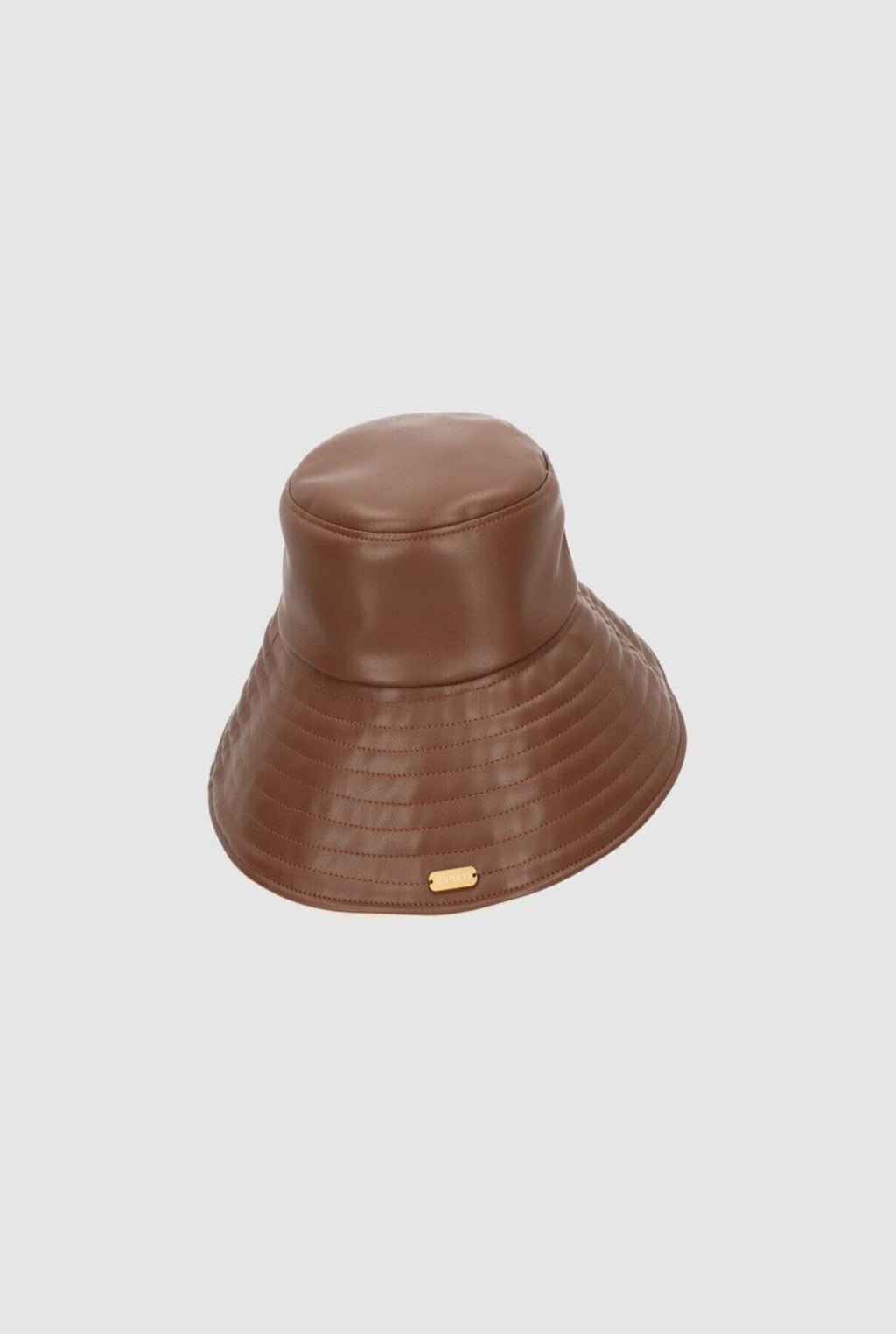 Yoyo Leather Hat Chocolate