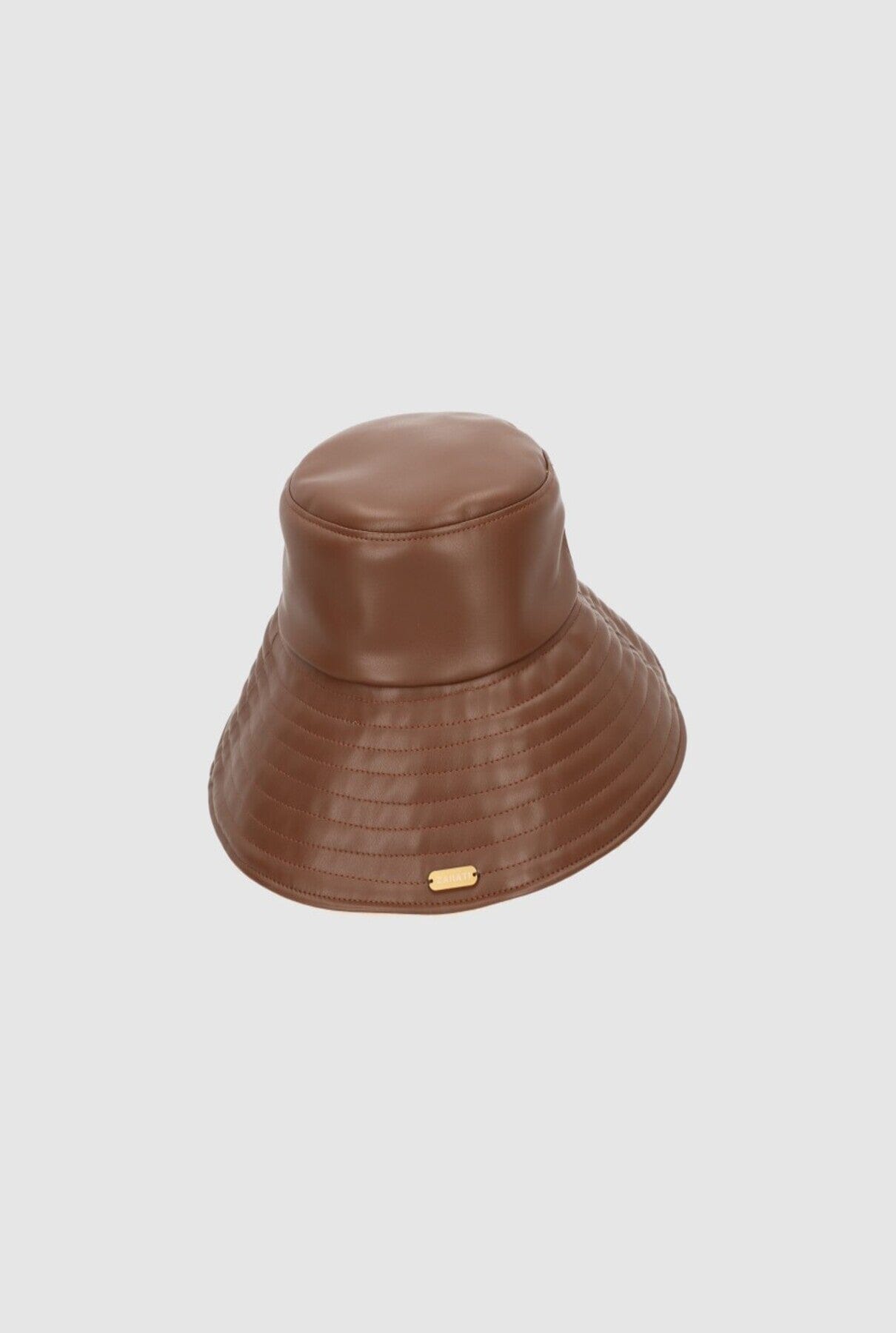 Yoyo Leather Hat Chocolate