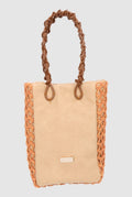 Zigzag M Bag Camel + Rust