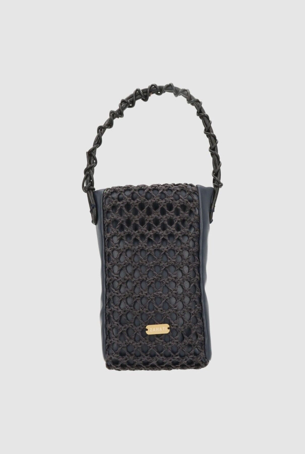 Zigzag Mini Bag Navy Blue