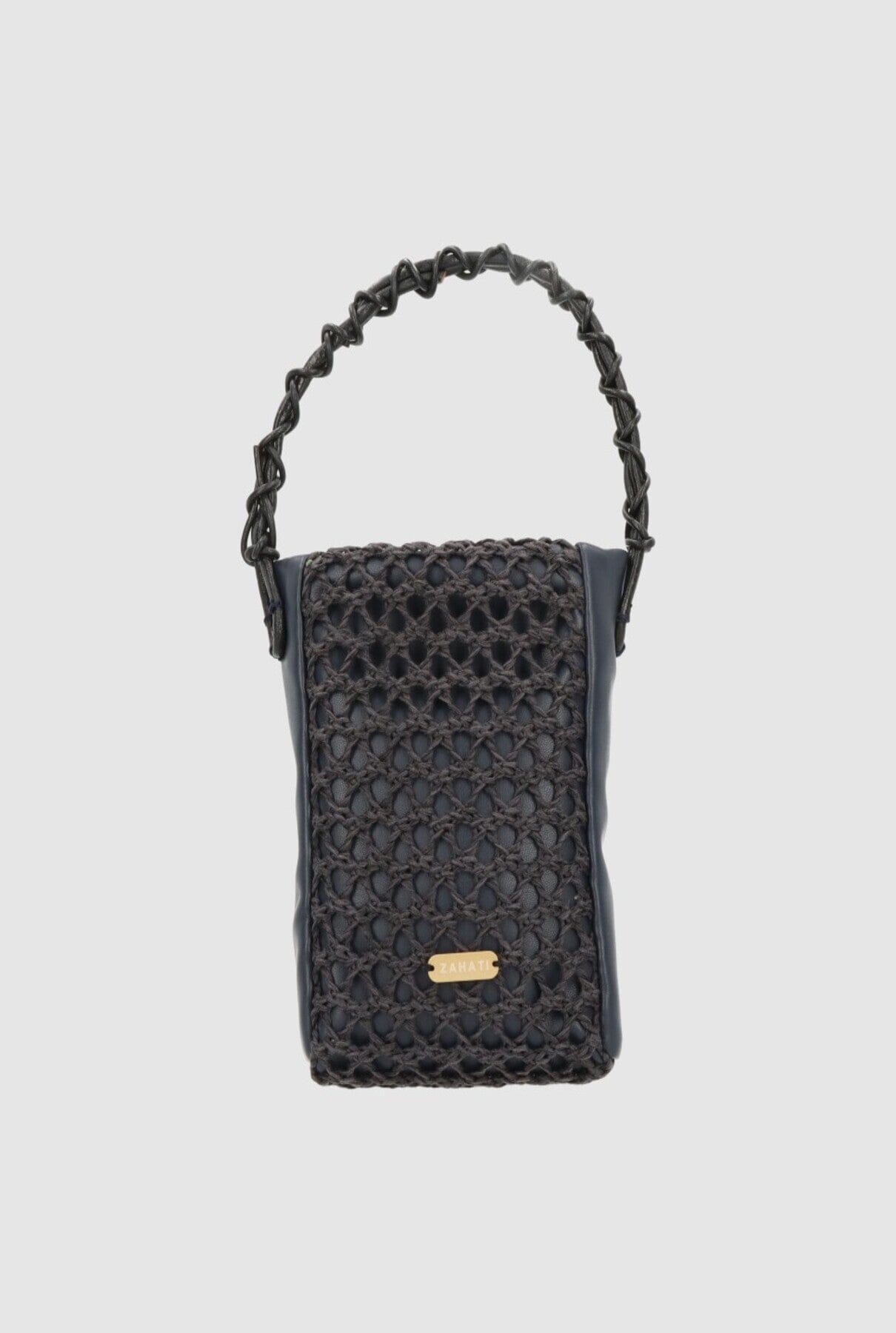 Zigzag Mini Bag Navy Blue