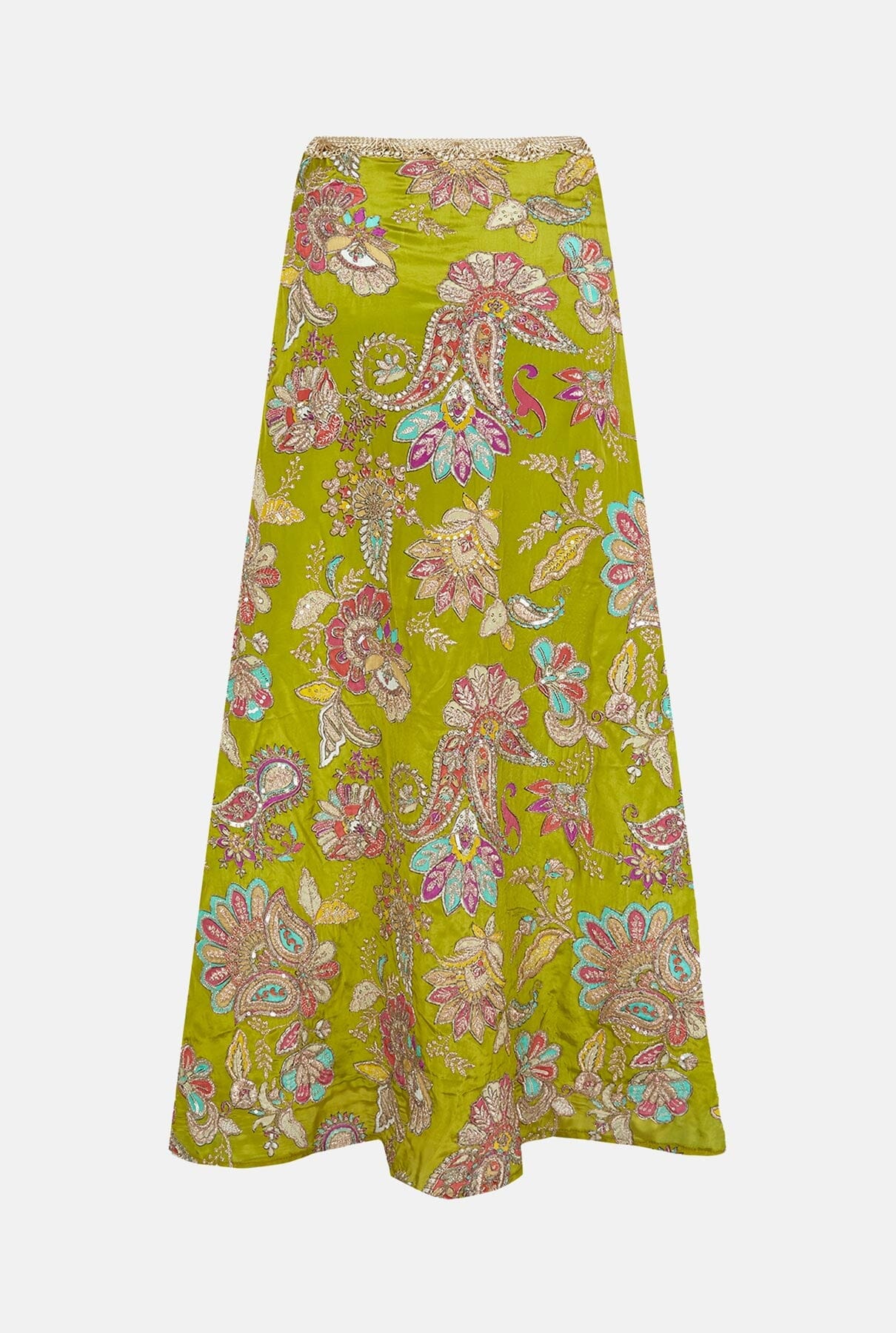 Zinnia Lime Skirt